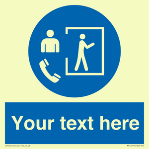 Custom Mandatory: Entry only with supervisor outside